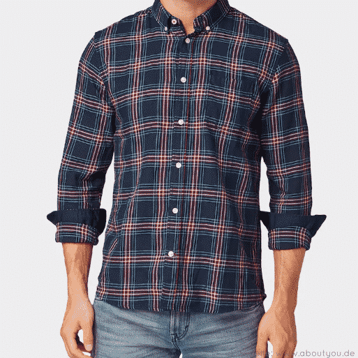 Button Down Hemden mit dem besonderen Kragen