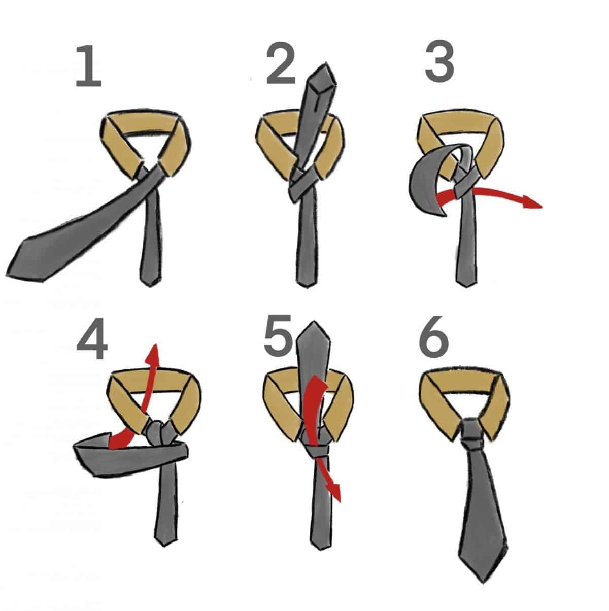 Wie Binde Ich Eine Krawatte Für Anfänger Krawatte binden einfach: 3 Tipps + Anleitung für die Knoten