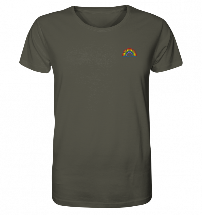 Liebevoll besticktes T-Shirt Regenbogen Pride Kollektion "Proud & Loud" – Bild 5